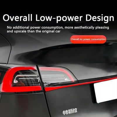 For Tesla Model Y 3 Through Taillight Dynamic Rear Tail Light Strip Upgrade And Modification Decoration M3 Y
