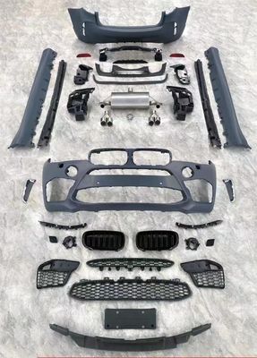 Body Kits For X6 F16 X6M Front Grille Front Bumper Side Skirt Rear Bumper Exhaust Pipes