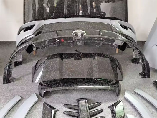 M Style Dry Forged Carbon Fibre Front Bumper Rear Bumper Hood Fender Rear Spoiler Bodykits For Rolls Royce Cullinan