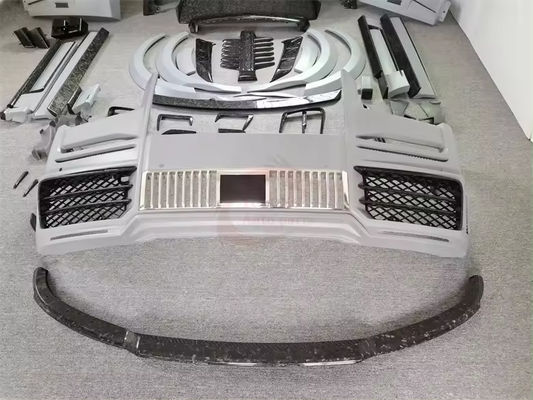 M Style Dry Forged Carbon Fibre Front Bumper Rear Bumper Hood Fender Rear Spoiler Bodykits For Rolls Royce Cullinan