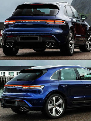Car Accessory Rear Cover Fits For Porsche Macan 2014-2017 Retrofit And Upgrade Auto Back Cover