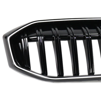 Gloss Black Car Styling Racing Grills Middle Grille With Light For BMW 3 Series G28 2023+ Auto Parts And Accessories