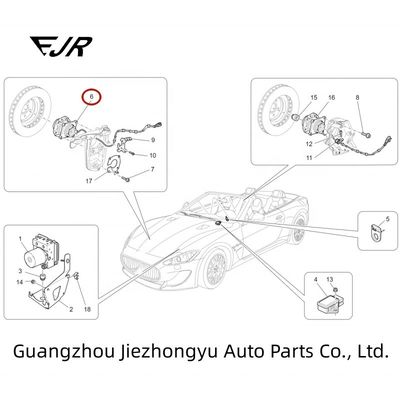 Replace/Repair Purpose 197118 Wheel Bearing Assembly For GranCabrio GranTurismo Quattroporte