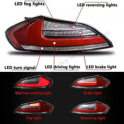 Car Fitment BMW Z4 09-16 E89 Gets A Dynamic Red Flow Led Brake Light Bar Turn Signal
