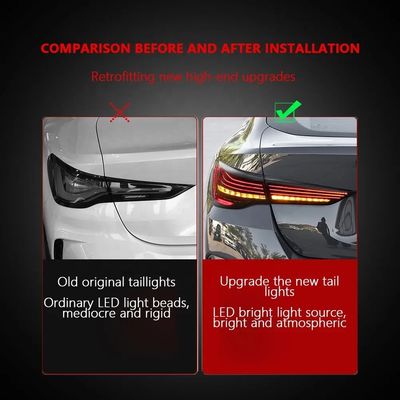 BMW 4 Series 428i 20-23 Tail Light Assemblies M4 Modified DRL Rear Taillight Car Lamp