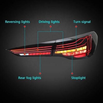 BMW 4 Series 428i 20-23 Tail Light Assemblies M4 Modified DRL Rear Taillight Car Lamp
