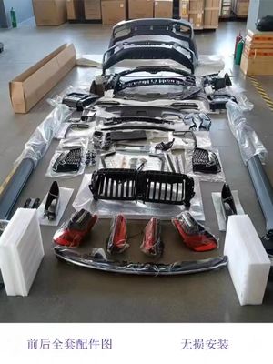 Revamped BMW 7 Series F02 G12 Body Kit With Through Taillight Standard Year 2007-2012