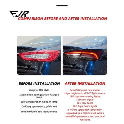 Transform Your Quattroporte 2013-2017 to 2022 Trofeo GTS Version with LED Taillights