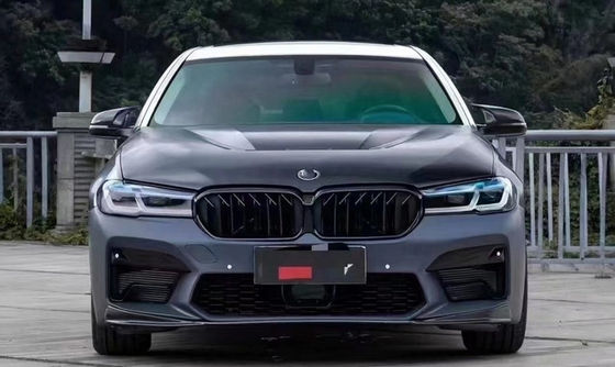 2011-2017 BMW 5 Series Front Bumper Upgraded 2022 M5 With LED Headlights And Taillights