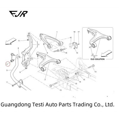 2013- Year 670005003 670005004 Ball Tie Rod For Ghibli Quattroporte Parts