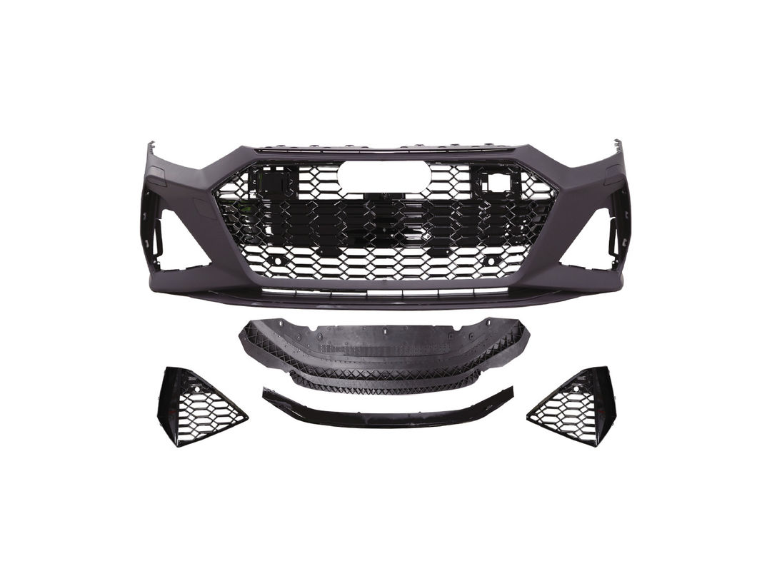 Body Kit For Audi A7 C8 2018-2022 Year Upgrade RS7 Front Bumper Assembly Side Skirts Rear Bumper Rear Diffuser
